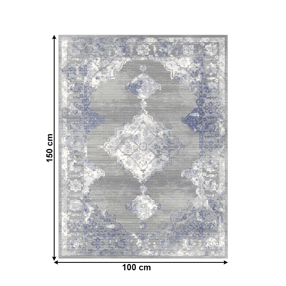 Obrázok Koberec, viacfarebný, 100x150 cm, AZUMI