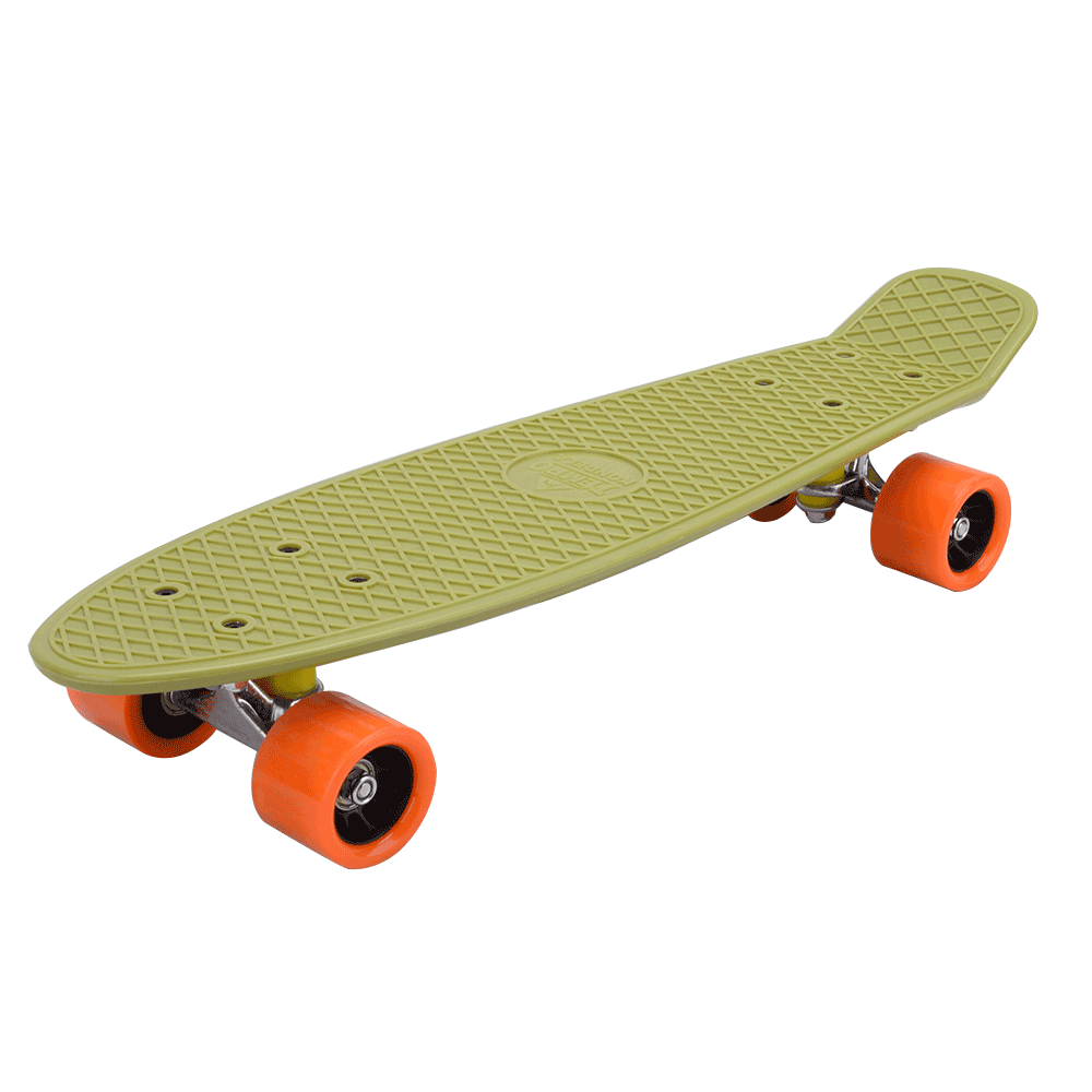 Obrázok Pennyboard, army zelená/oranžová, TESAL